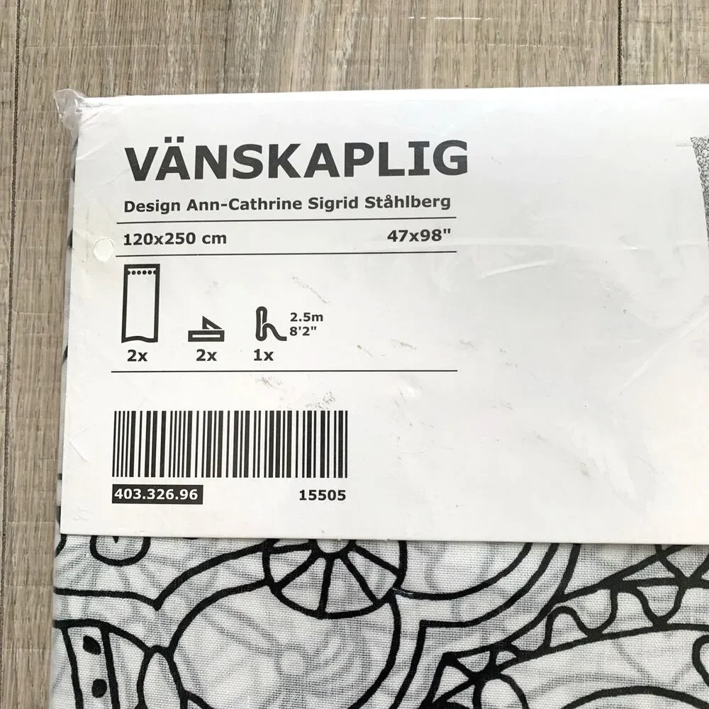 IKEA vanskaplig curtains